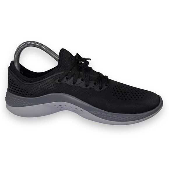 Crocs Literide 360 Pacer Knit Black / Grey 206705 Women's 8 - Picture 7 of 11